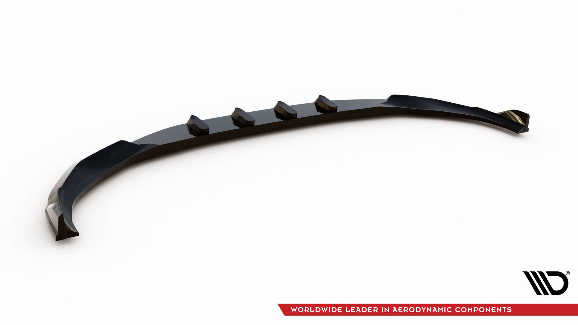 Maxton Front Ansatz V.5 für BMW 7 G11 M-Paket Facelift schwarz Hochglanz