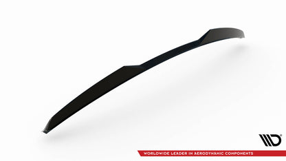 Maxton Spoiler CAP für 3D Mercedes-Benz GLE Coupe 43 AMG / AMG-Line C292 schwarz Hochglanz
