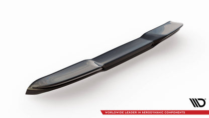 Maxton Spoiler CAP für 3D BMW X5 M F95 Facelift schwarz Hochglanz
