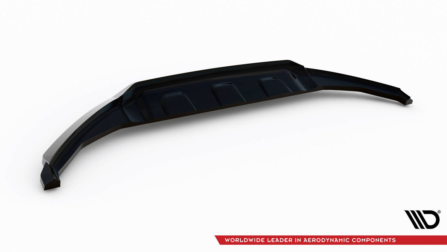 Maxton Front Ansatz für Jaguar F-Pace R-Sport Mk1 schwarz Hochglanz