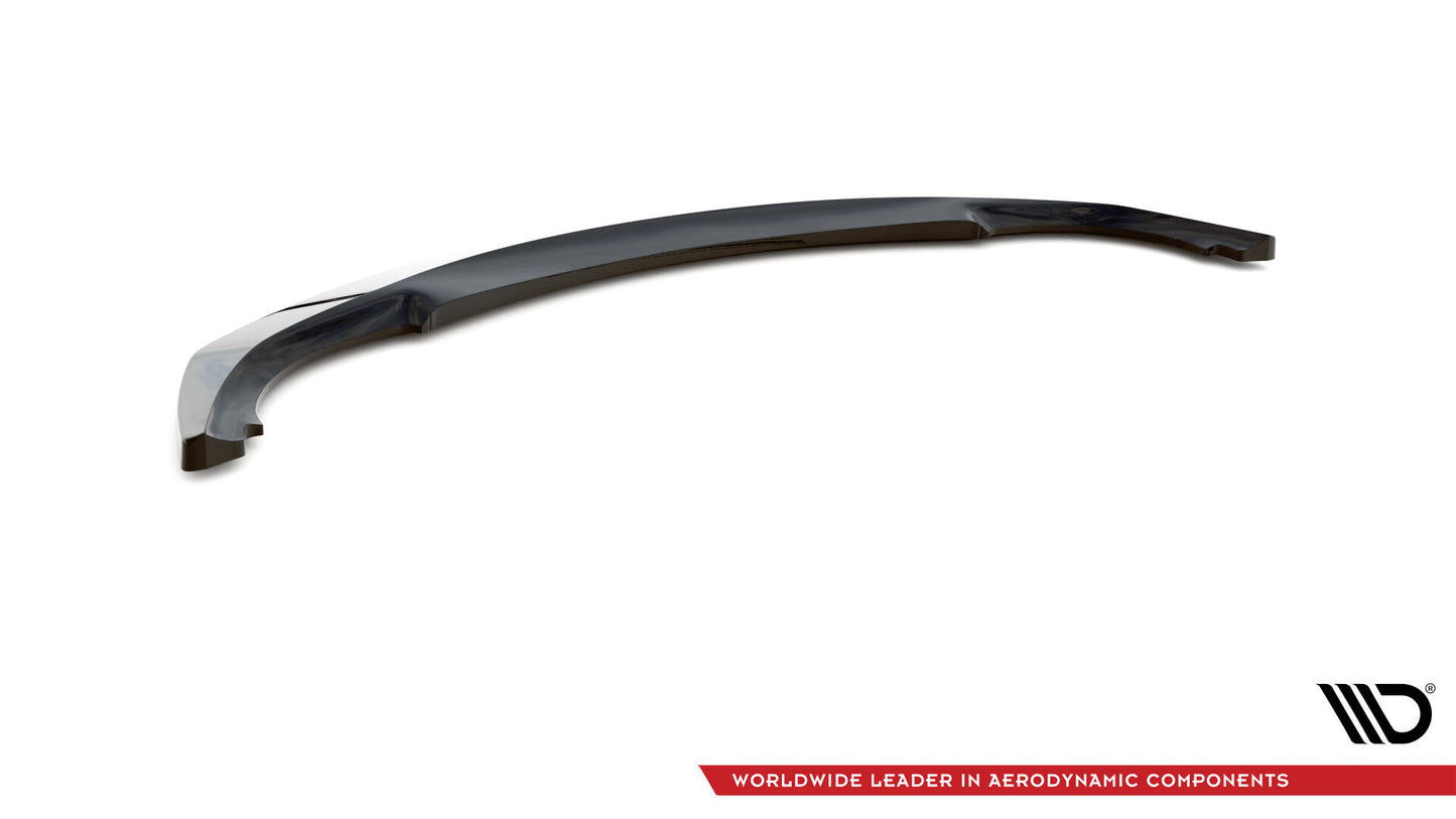 Maxton Front Ansatz V.2 für BMW 3er Coupe E46 schwarz Hochglanz