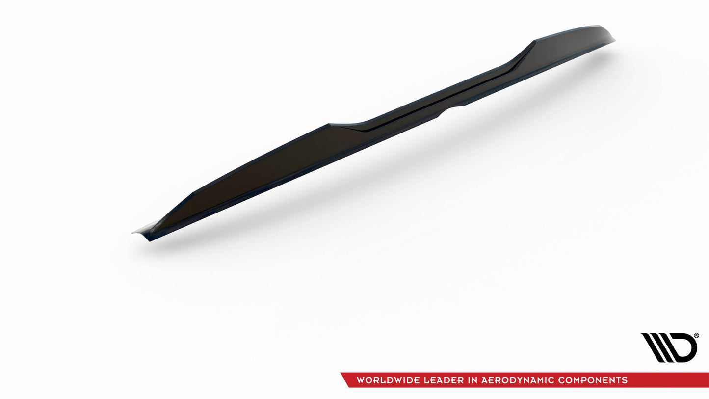 Maxton Spoiler CAP für 3D BMW 7 M-Paket / M760e / i7 M-Paket / 7 Standard G70 schwarz Hochglanz