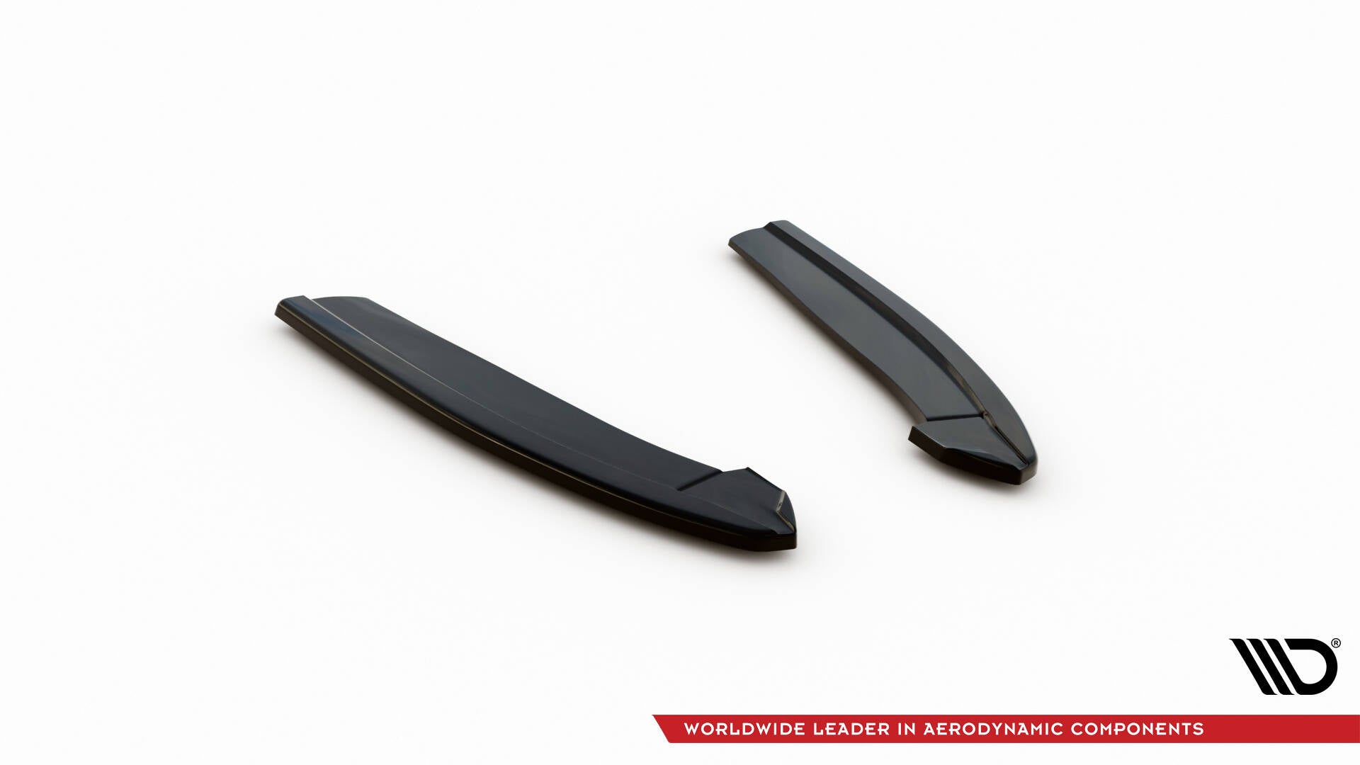 Maxton Heck Ansatz Flaps Diffusor V.7 für Ford Focus Kombi ST Mk4 schwarz Hochglanz