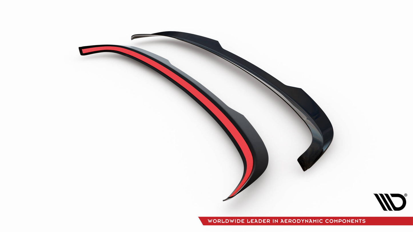 Maxton Spoiler CAP für Suzuki Swift Sport Mk4 schwarz Hochglanz