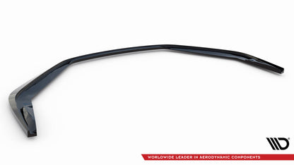 Maxton Front Ansatz für Porsche 718 Cayman GT4 RS 982c schwarz Hochglanz