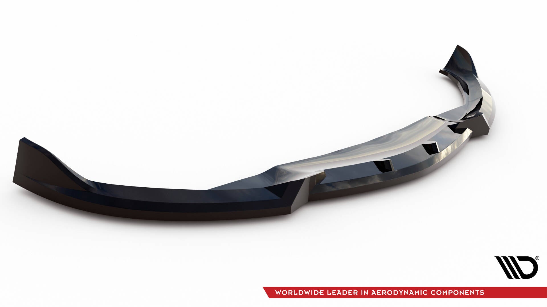 Maxton Front Ansatz V.1 für BMW iX M-Paket i20 schwarz Hochglanz