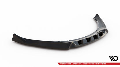 Maxton Front Ansatz für Ford Kuga ST Mk1 schwarz Hochglanz