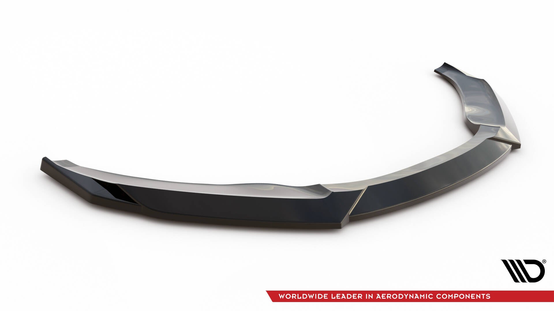 Maxton Front Ansatz V.1 für Audi TT S / S-Line 8S schwarz Hochglanz
