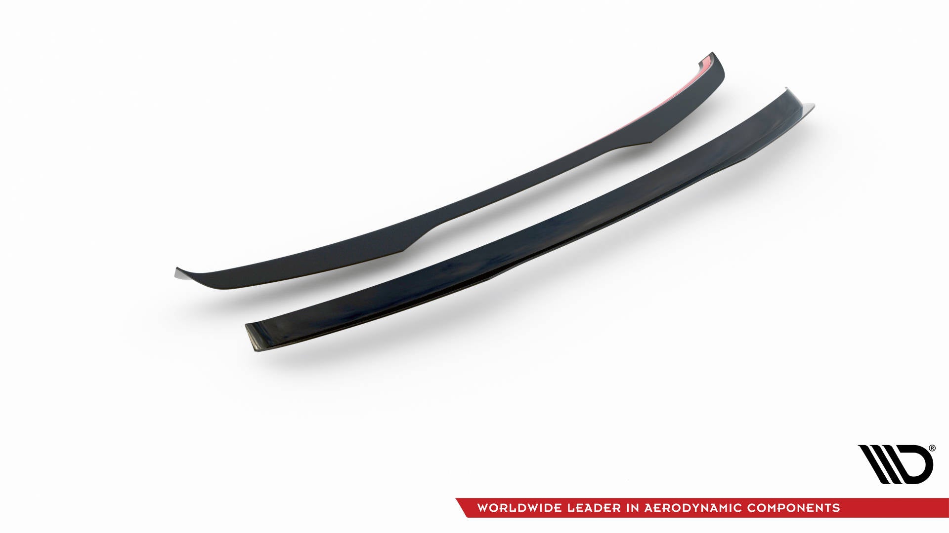 Maxton Spoiler CAP für Audi RS6 Avant C6 schwarz Hochglanz