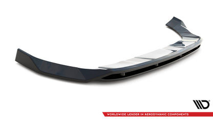 Maxton Front Ansatz für Seat Ateca Mk1 schwarz Hochglanz
