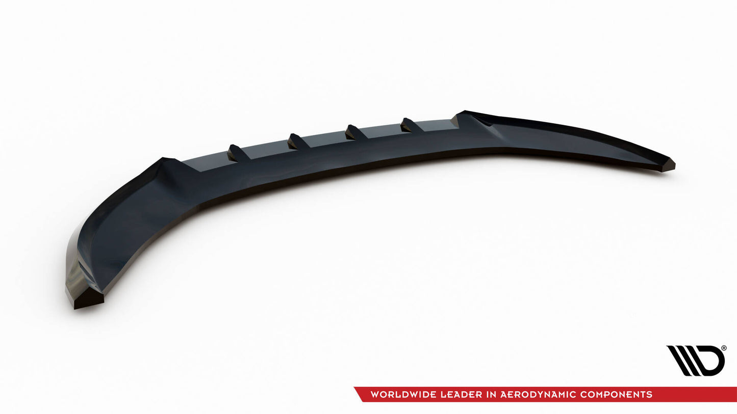Maxton Front Ansatz V.1 für Audi Q3 S-line 8U schwarz Hochglanz