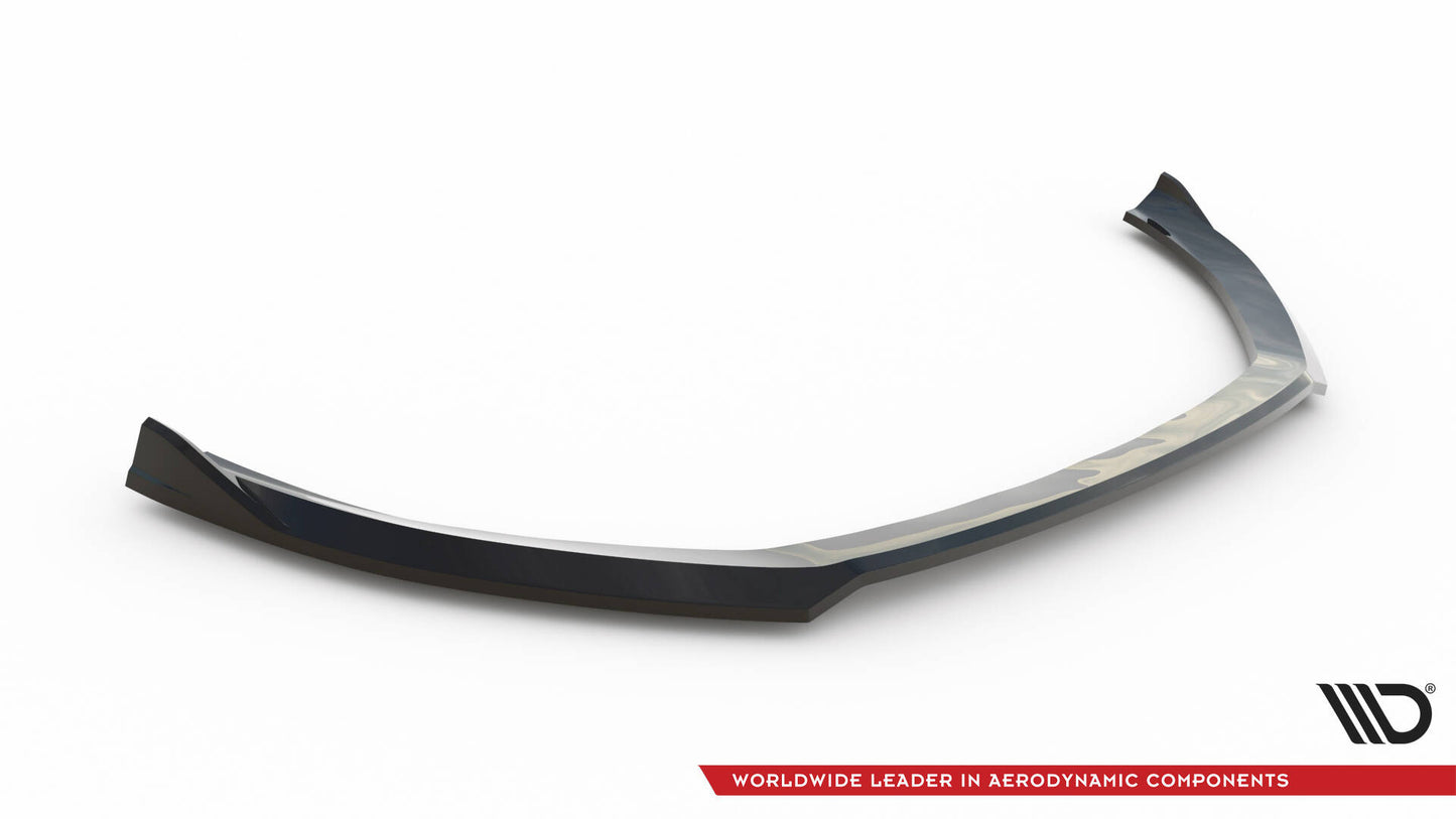 Maxton Front Ansatz V.2 für Audi A3 Limousine 8V schwarz Hochglanz