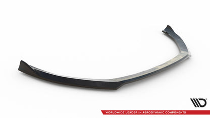 Maxton Front Ansatz V.2 für Audi A3 Limousine 8V schwarz Hochglanz