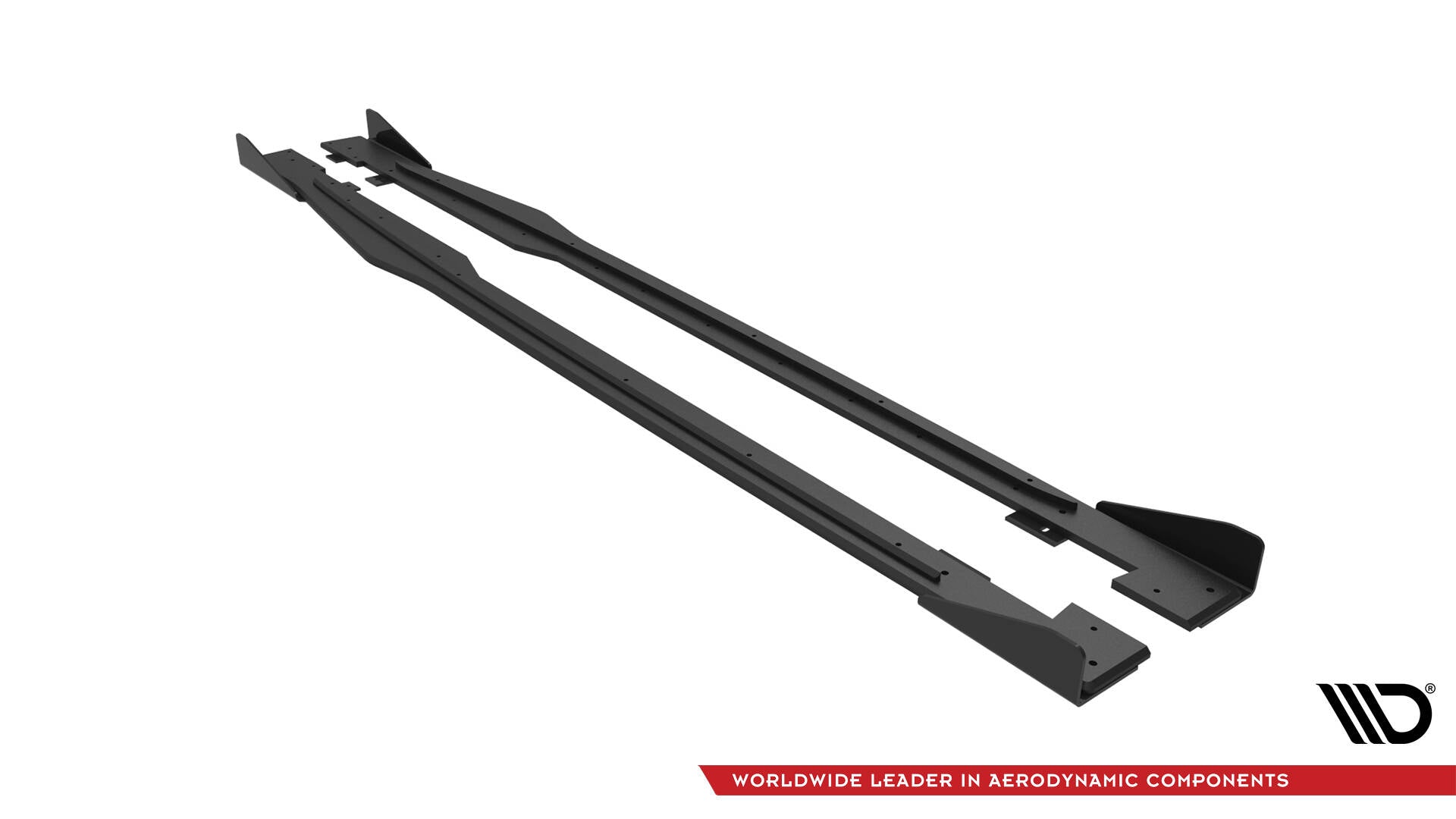 Maxton Street Pro Seitenschweller Ansatz für + Flaps Audi TT S / S-Line 8S schwarz Hochglanz