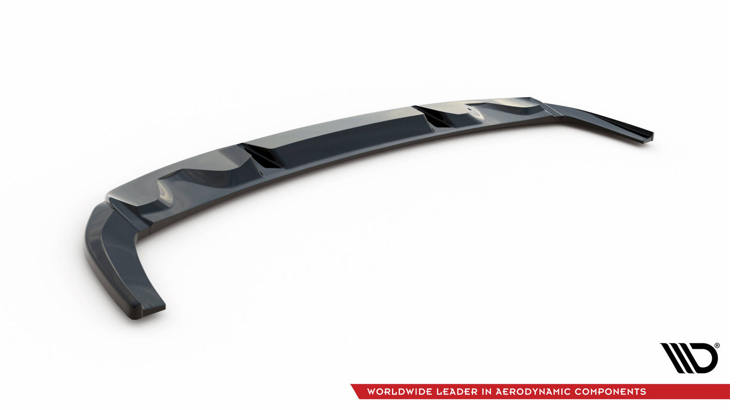Maxton Zentrale Hinten Splitte Audi RS3 Sportback 8Y schwarz Hochglanz