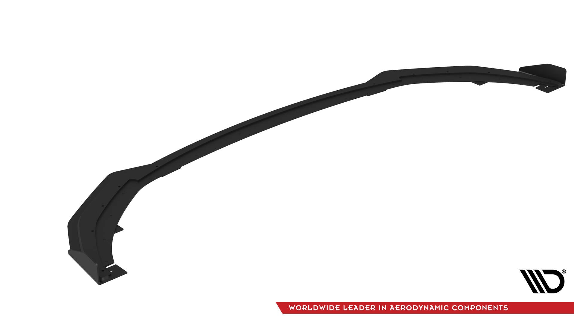 Maxton Street Pro Front Ansatz für +Flaps für + Flaps Kia Stinger GT / GT-Line / Standard Mk1 schwarz Hochglanz