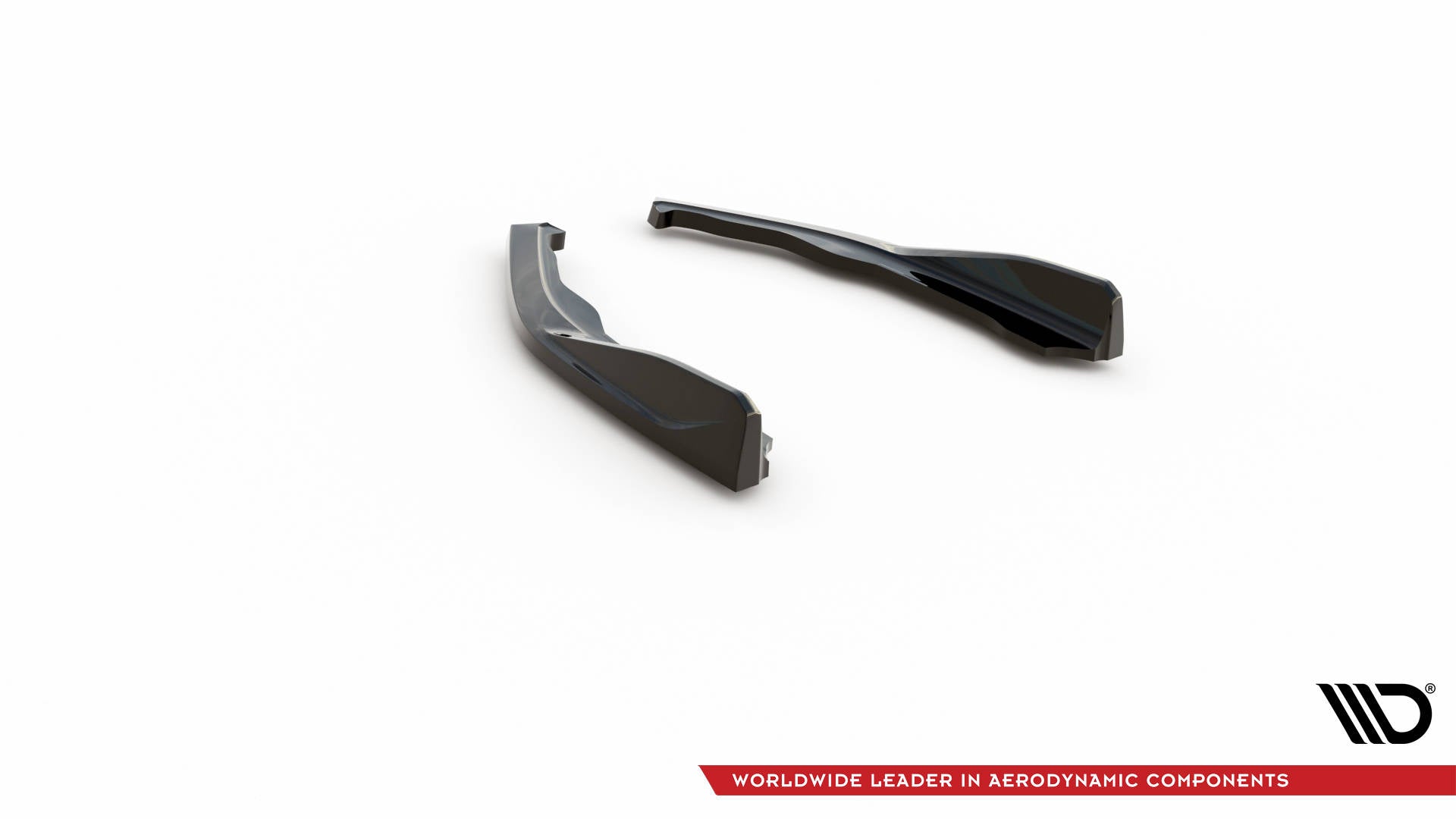 Maxton Heck Ansatz Flaps Diffusor V.1 für BMW 2 Coupe M240i G42 schwarz Hochglanz