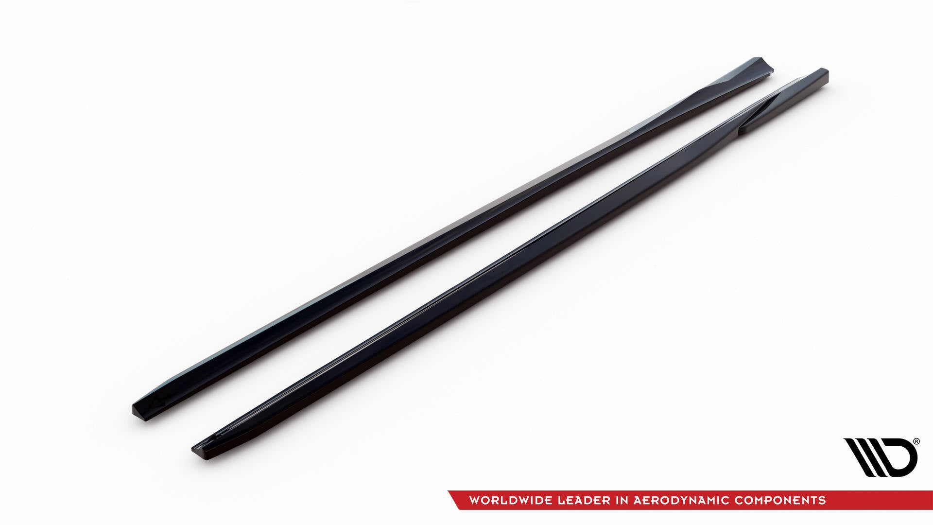 Maxton Seitenschweller Ansatz für Audi A3 Sportback 8V Facelift schwarz Hochglanz