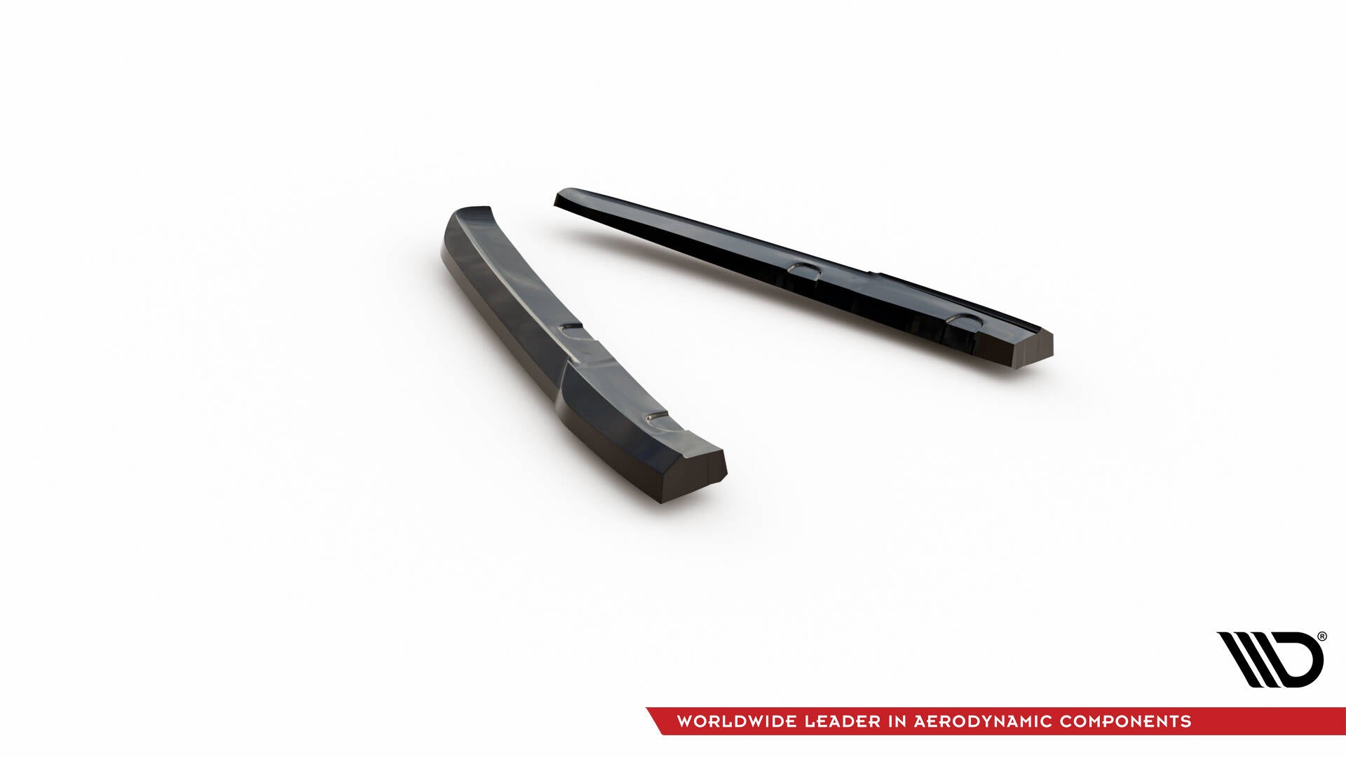 Maxton Heck Ansatz Flaps Diffusor für Porsche 911 992 GT3 schwarz Hochglanz
