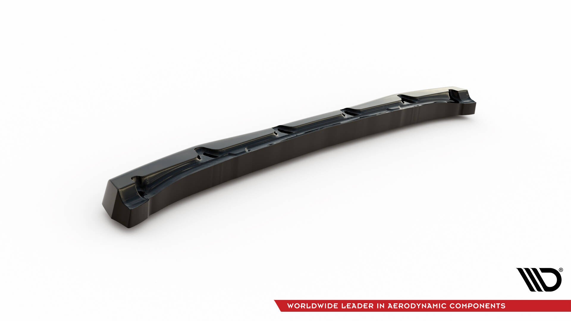 Maxton Mittlerer Diffusor Heck Ansatz für BMW 4er M440i G22 schwarz Hochglanz