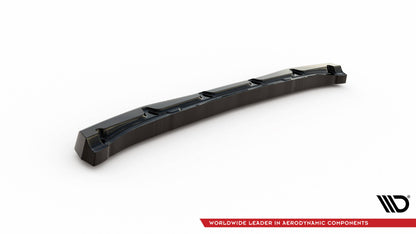 Maxton Mittlerer Diffusor Heck Ansatz für BMW 4er M440i G22 schwarz Hochglanz