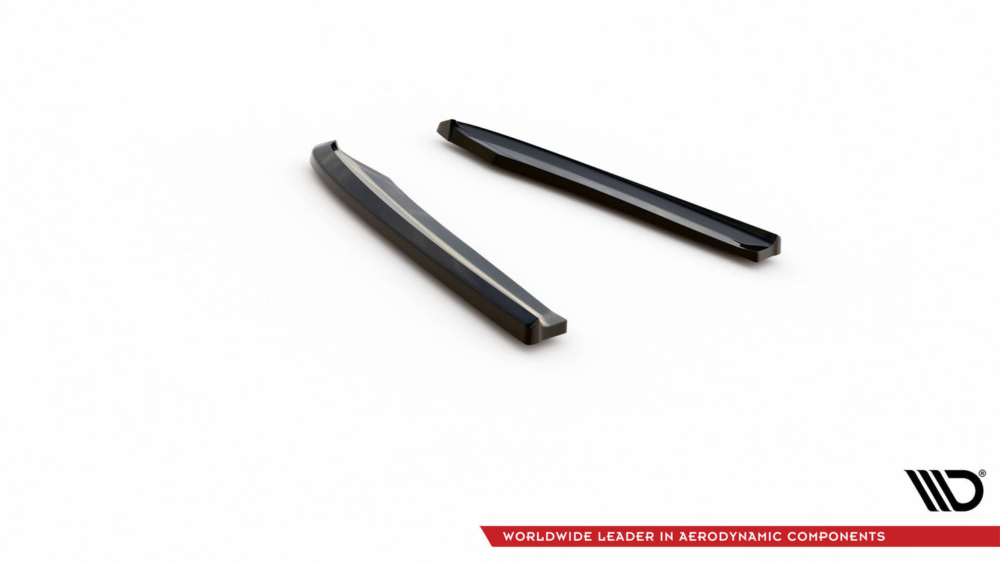 Maxton Heck Ansatz Flaps Diffusor für Audi S8 D4 schwarz Hochglanz