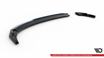 Maxton Heck Ansatz Flaps Diffusor für Audi A3 Sportback 8V Facelift schwarz Hochglanz