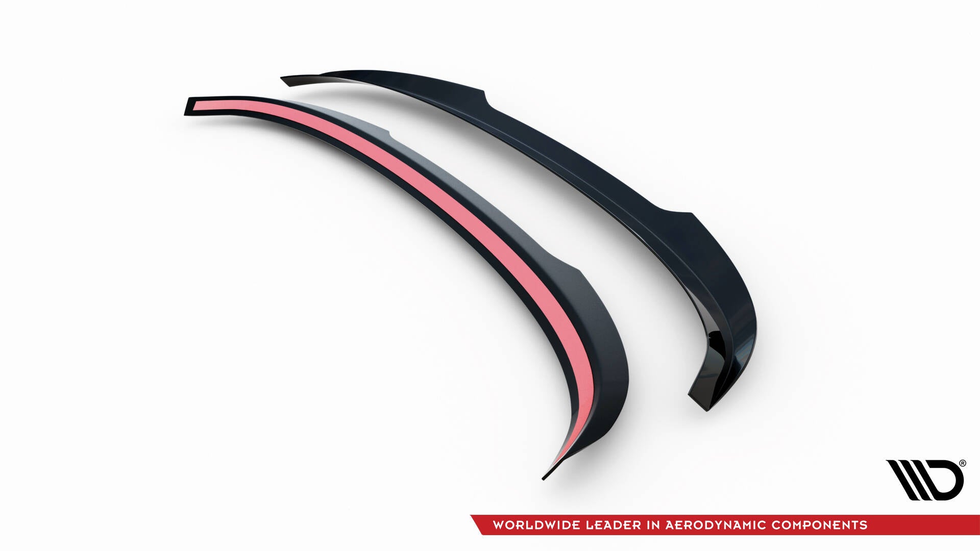 Maxton Spoiler CAP für Audi A3 Sportback 8V Facelift schwarz Hochglanz