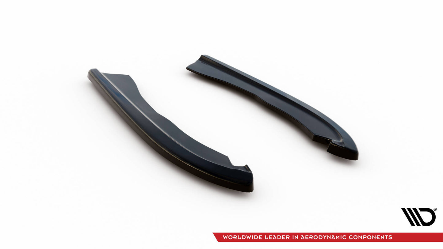Maxton Heck Ansatz Flaps Diffusor V.1 für BMW M440I G22 schwarz Hochglanz