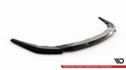 Maxton Front Ansatz V.1 für0 BMW M135i F40 schwarz Hochglanz