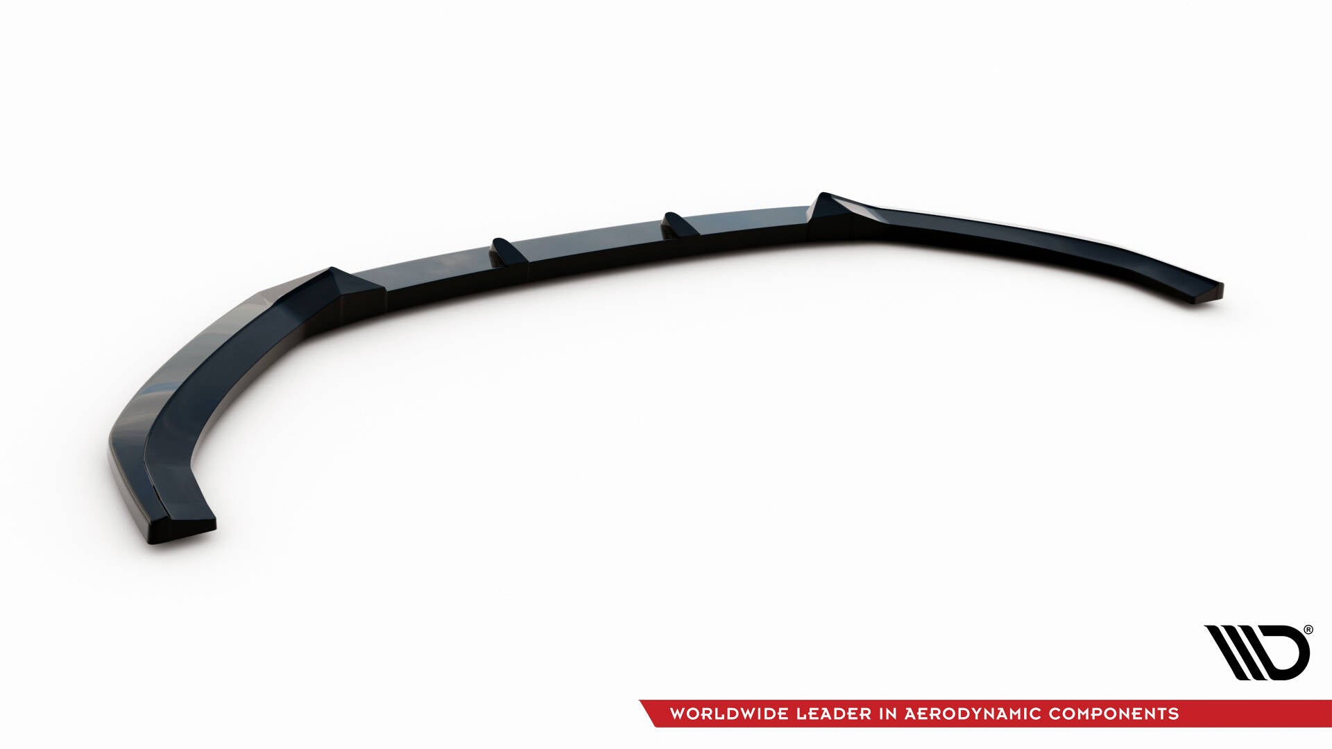 Maxton Front Ansatz V.1 für Audi A3 Sportback 8V Facelift schwarz Hochglanz