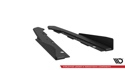 Maxton Street Pro Heck Ansatz Flaps Diffusor +Flaps für Kia Proceed GT Mk1 Facelift schwarz Hochglanz