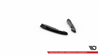 Maxton Heck Ansatz Flaps Diffusor V.1 für Ford Edge Mk2 schwarz Hochglanz