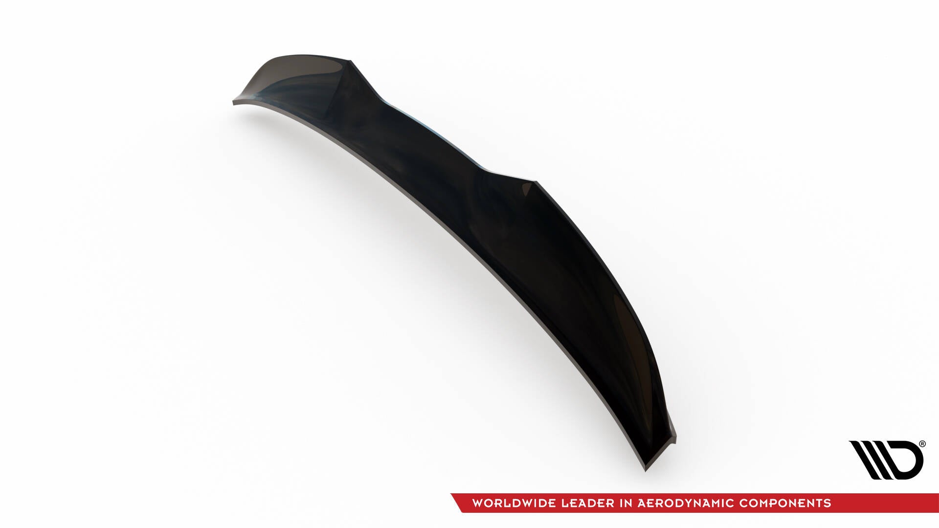Maxton Spoiler CAP für 3D Audi S5 Coupe / A5 S-Line Coupe F5 Facelift schwarz Hochglanz