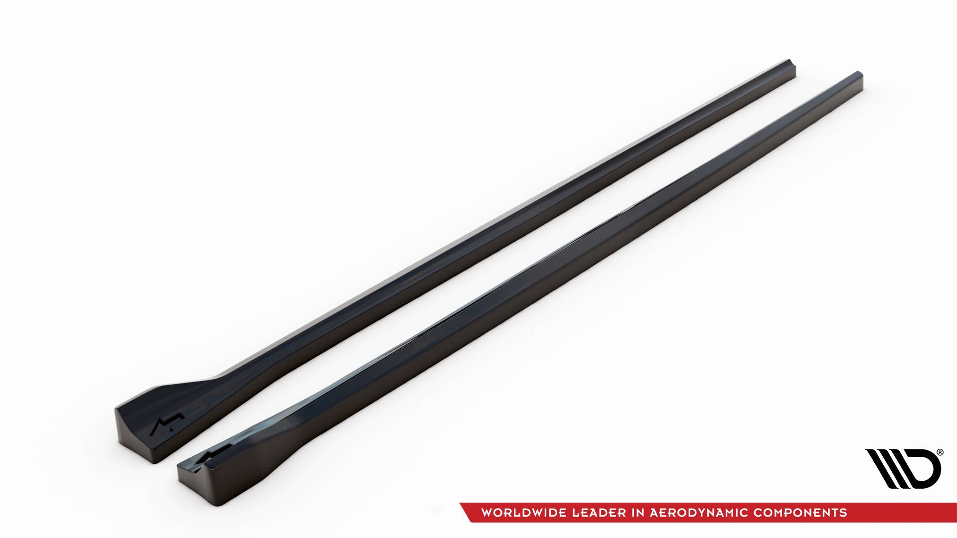 Maxton Seitenschweller Ansatz für Renault Megane GT Line Grandtour Mk3 Facelift schwarz Hochglanz