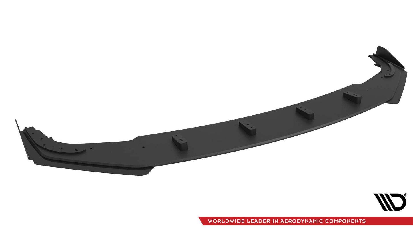 Maxton Street Pro Front Ansatz für +Flaps für + Flaps BMW 2 Coupe G42 schwarz Hochglanz
