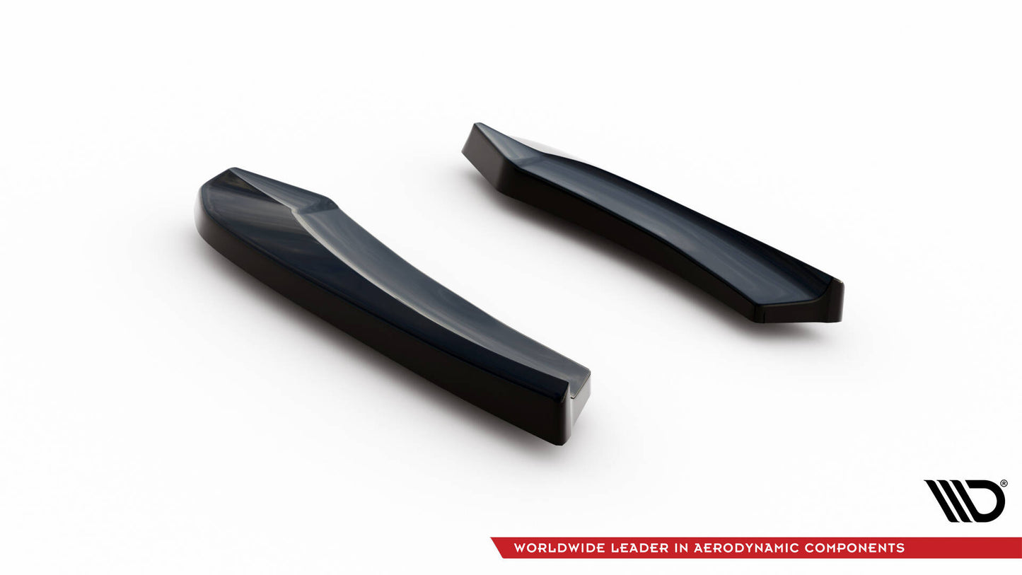 Maxton Heck Ansatz Flaps Diffusor für Kia Ceed GT Mk3  schwarz Hochglanz