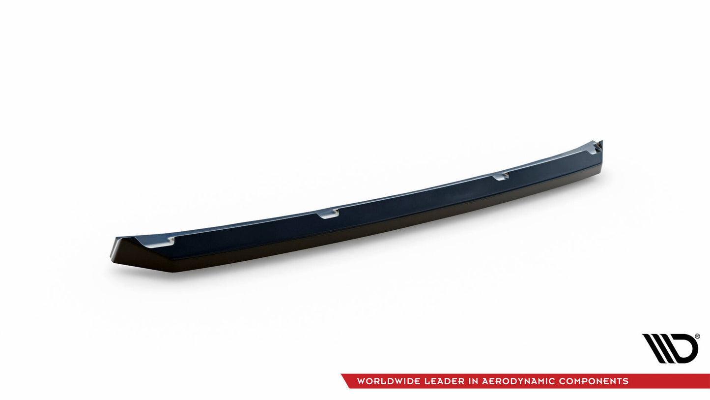 Maxton Mittlerer Diffusor Heck Ansatz für BMW M440i Gran Coupe G26 schwarz Hochglanz