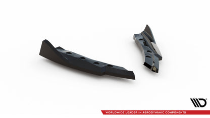 Maxton Heck Ansatz Flaps Diffusor für BMW Z4 M-Paket E89 Facelift schwarz Hochglanz