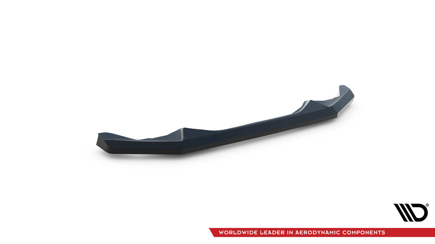 Maxton Zentrale Hinten Splitte BMW 2 Coupe G42 schwarz Hochglanz