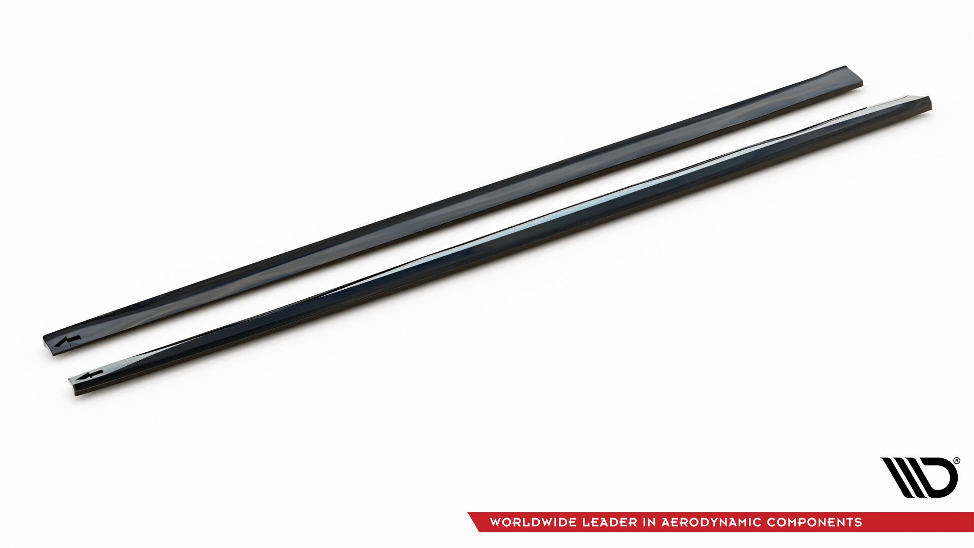 Maxton Seitenschweller Ansatz für V.3 für BMW 4er Coupe / Gran Coupe / Cabrio M-Paket F32 / F36 / F33 schwarz Hochglanz