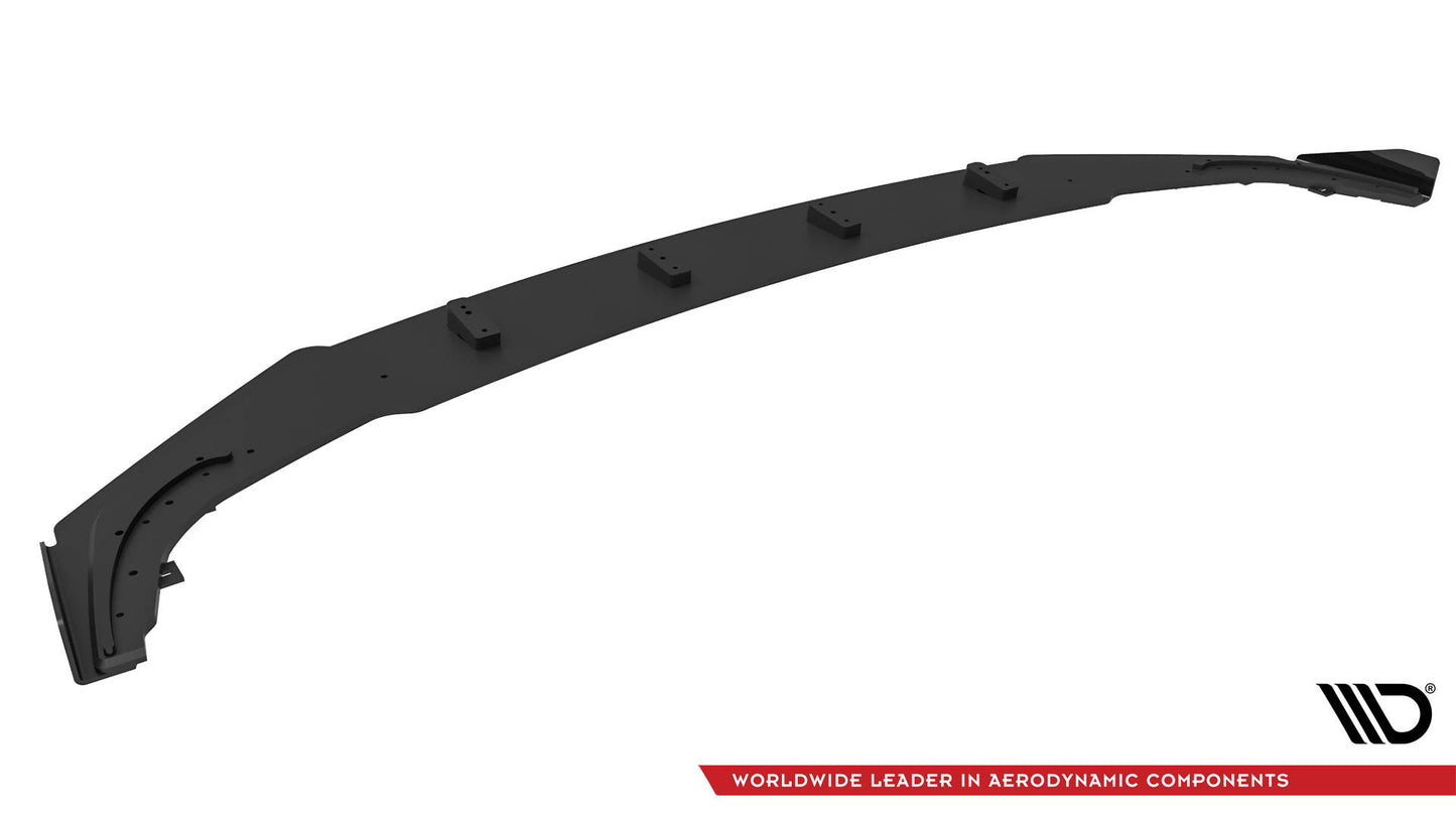 Maxton Street Pro Front Ansatz für +Flaps für + Flaps BMW 2 Coupe G42 schwarz Hochglanz