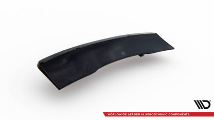 Maxton Mittlerer Diffusor Heck Ansatz DTM Look für Audi S4 B9 Facelift schwarz Hochglanz