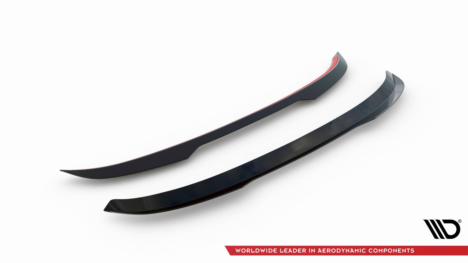 Maxton Spoiler CAP für Peugeot 308 SW Mk3 schwarz Hochglanz