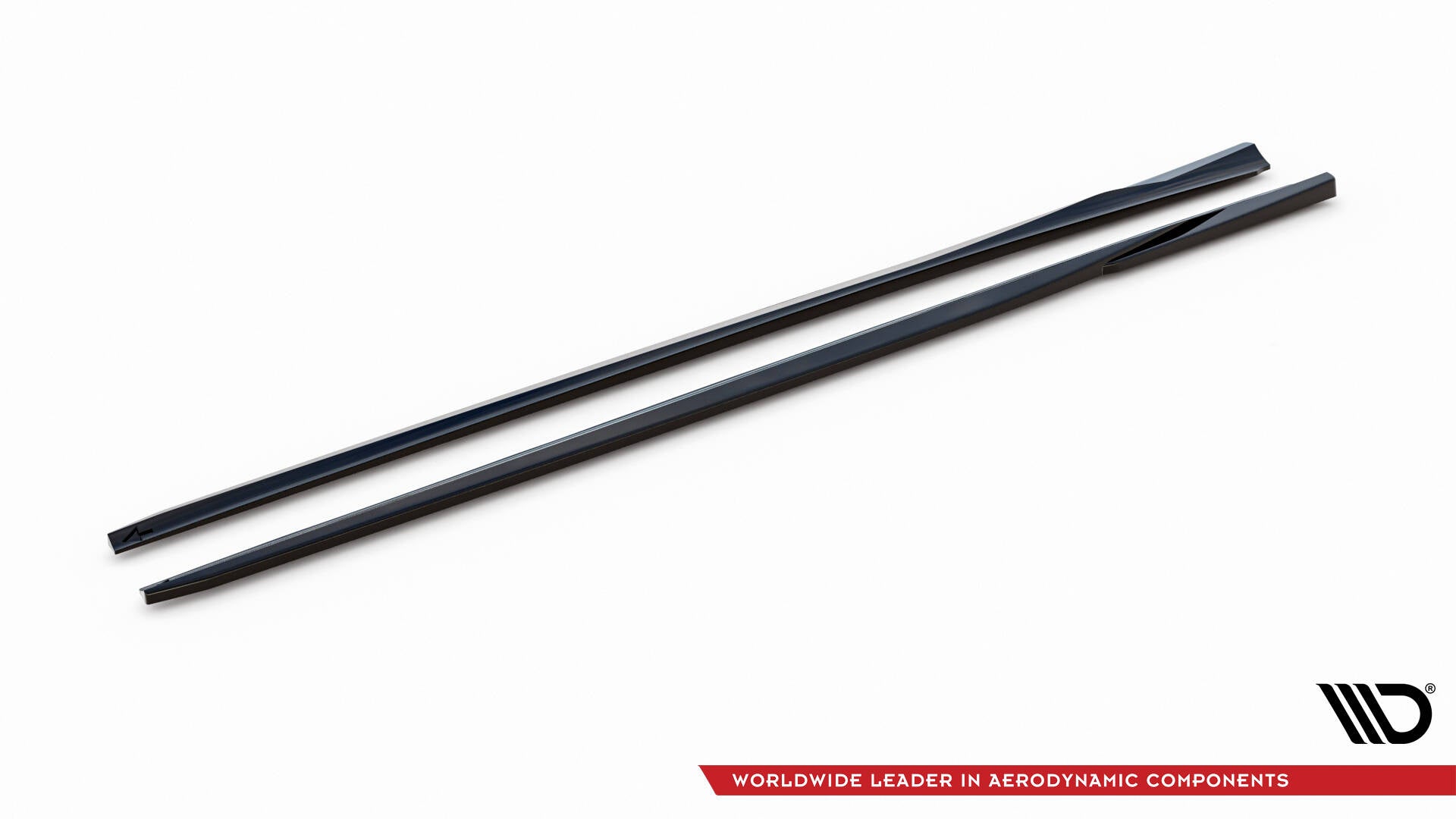 Maxton Seitenschweller Ansatz für Audi A3 Sportback 8V Facelift schwarz Hochglanz