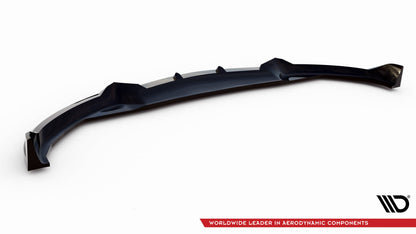 Maxton Front Ansatz V.1 für BMW iX M-Paket i20 schwarz Hochglanz