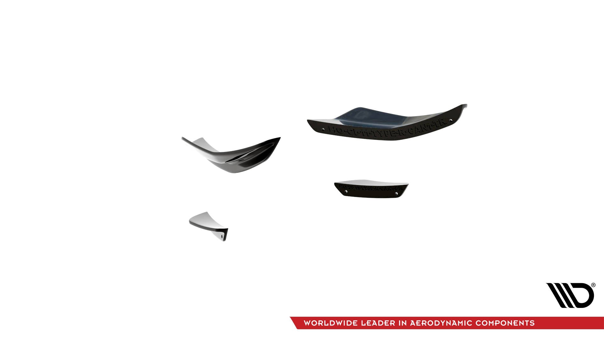 Maxton Stoßstangenflügel vorne (Canards) Honda Civic Type-R Mk 11