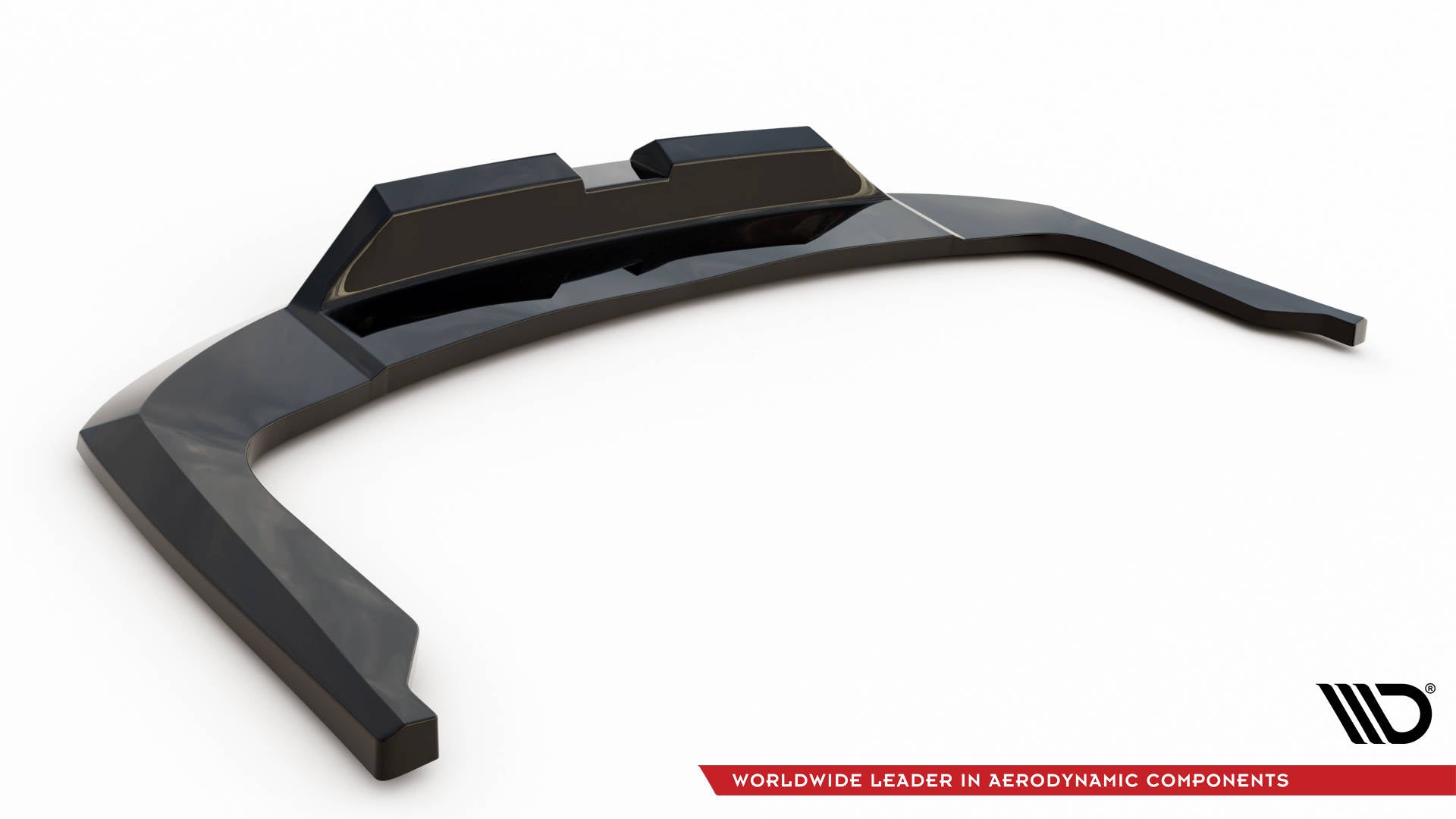 Maxton Mittlerer Diffusor Heck Ansatz DTM Look für Hyundai Elantra Mk7 schwarz Hochglanz