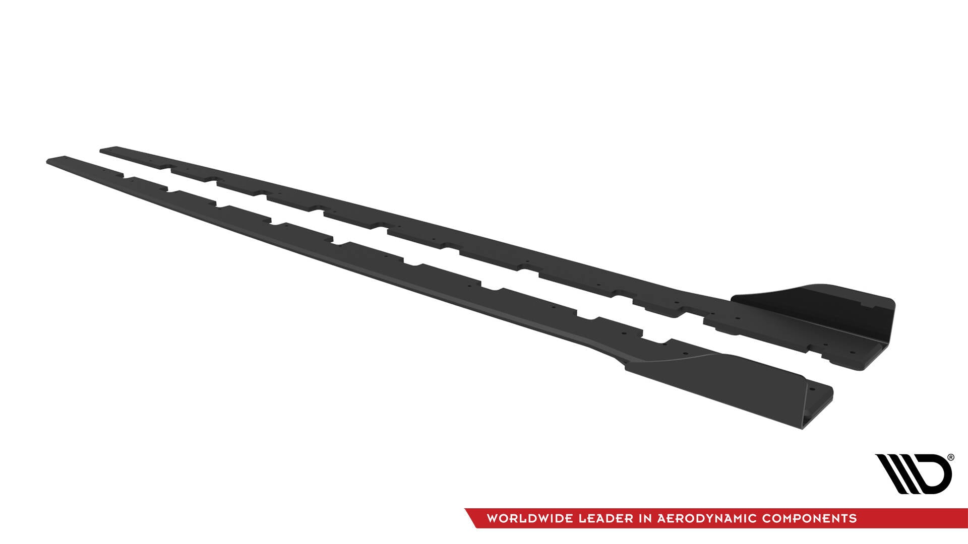 Maxton Street Pro Seitenschweller Ansatz für + Flaps BMW 1er F40 M-Paket / M135i schwarz Hochglanz