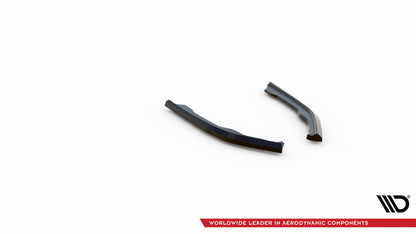 Maxton Heck Ansatz Flaps Diffusor V.2 für BMW 2 Coupe M240i G42 schwarz Hochglanz
